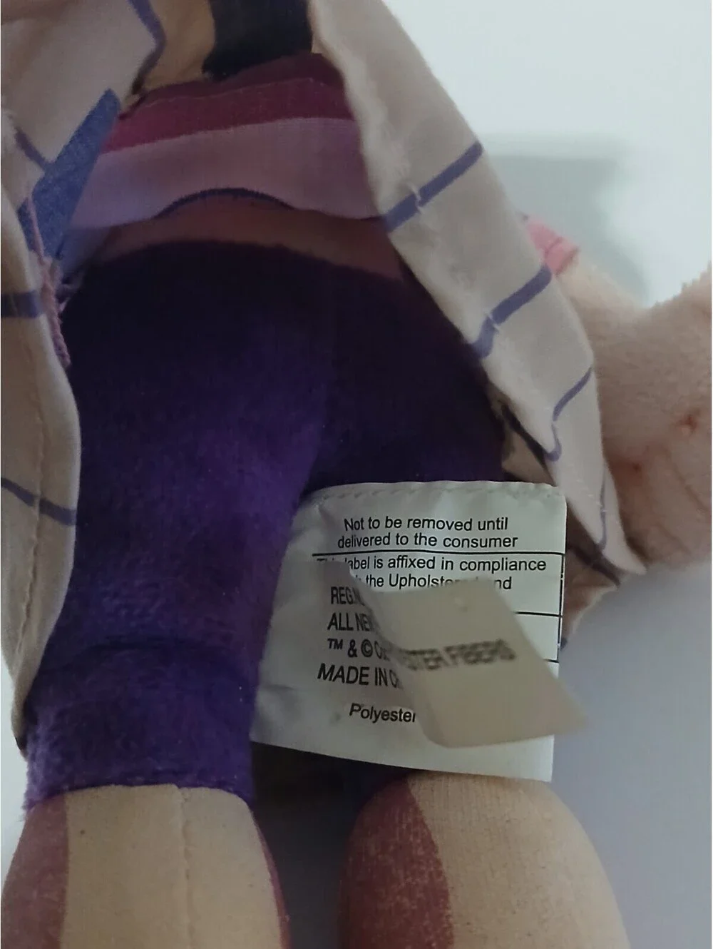 DoodleBops Doll DeeDee Plush Flawed (Doodle Bops Dee Dee)